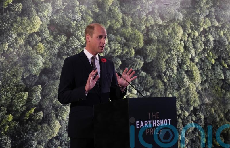 William announces finalists of second Earthshot Prize