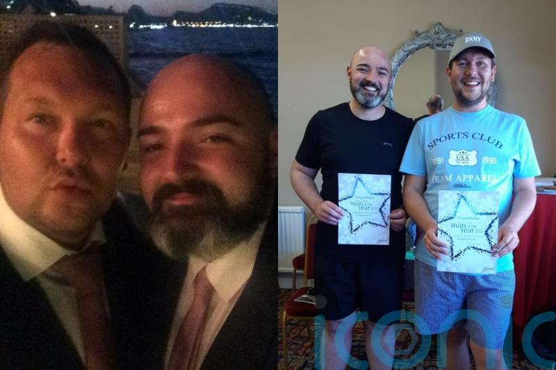 Couple who feared wedding photos due to their weight set to marry after losing nine stone together since Christmas