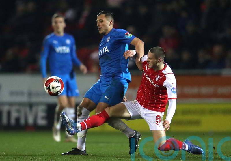 Stockport cruise into FA Cup second round after comprehensive win over Swindon