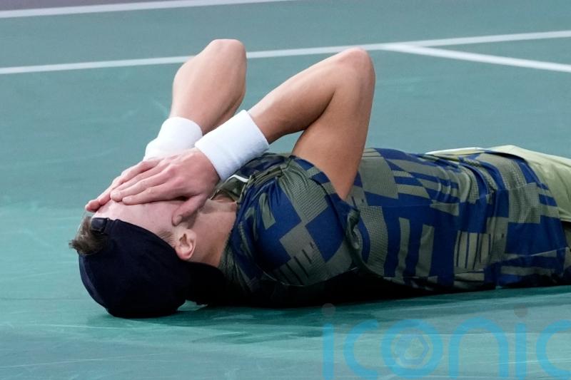 Holger Rune shocks Novak Djokovic to win Paris Masters title