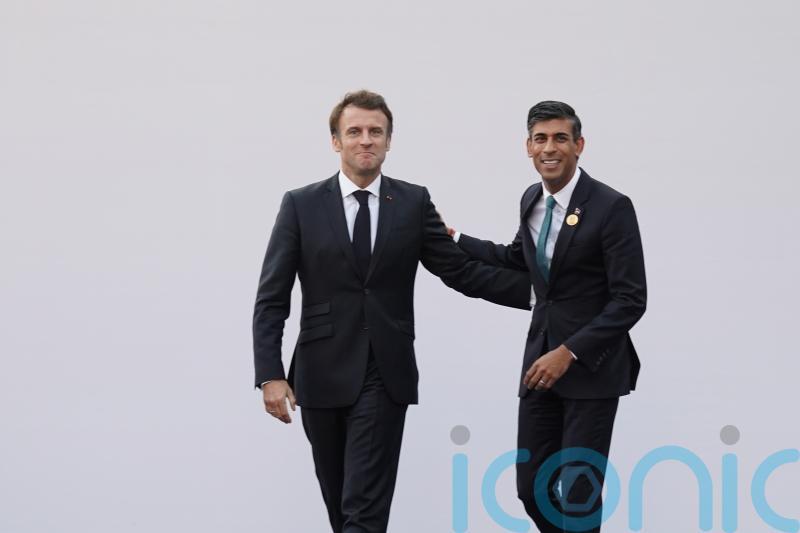 Sunak meets Macron amid bid to strike new migrant crisis deal