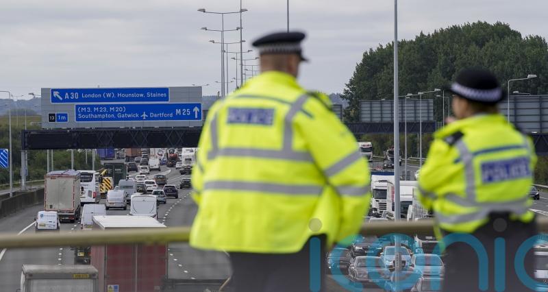 Major delays on M25 as protesters block junctions for second day