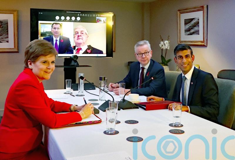Sturgeon sets out hopes for ‘good relationship’ with new Prime Minister Sunak