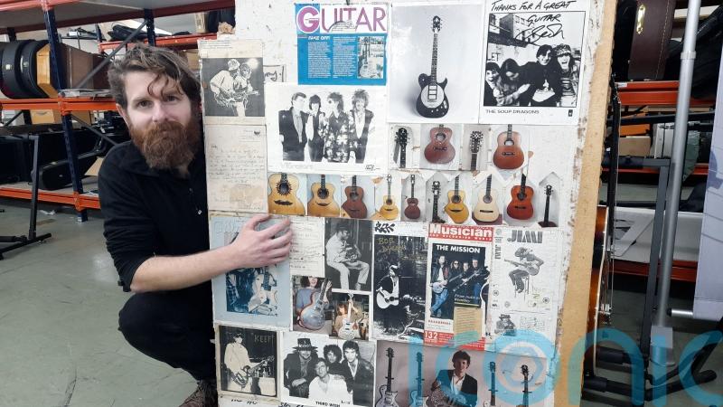 Contents of garage that spawned some of rock’s greatest guitars to be auctioned