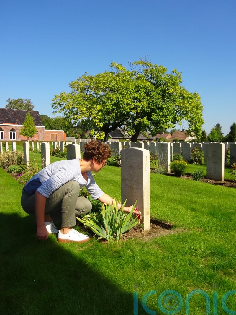 Belgian teacher honours memory of Scottish soldier killed in action in 1916