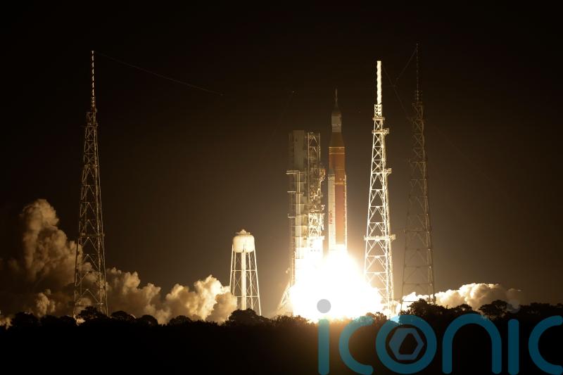 Artemis 1: Nasa’s moon rocket lifts off