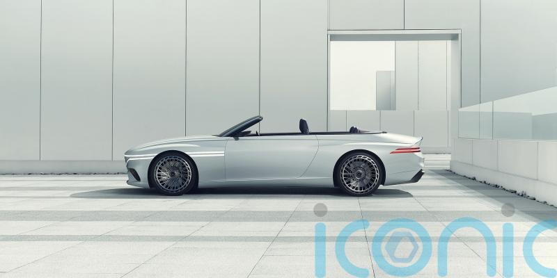 The Genesis X Convertible is a striking electric drop-top