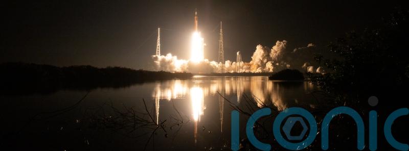 Nasa’s Artemis 1 rocket blasts off to the moon
