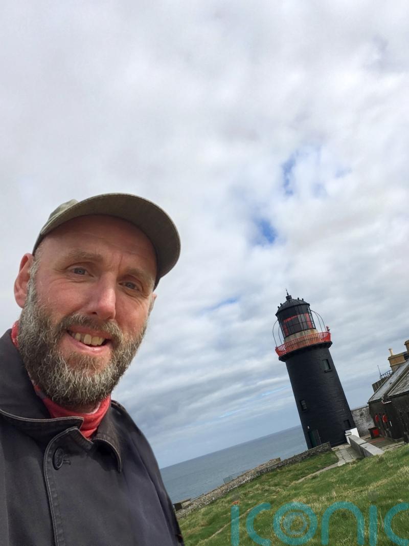 Designer creates prints of Irish lighthouses inspired by his boyhood hero Tintin