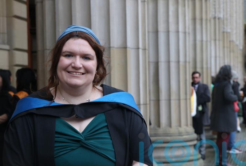 Student graduates from writing crime to fighting it