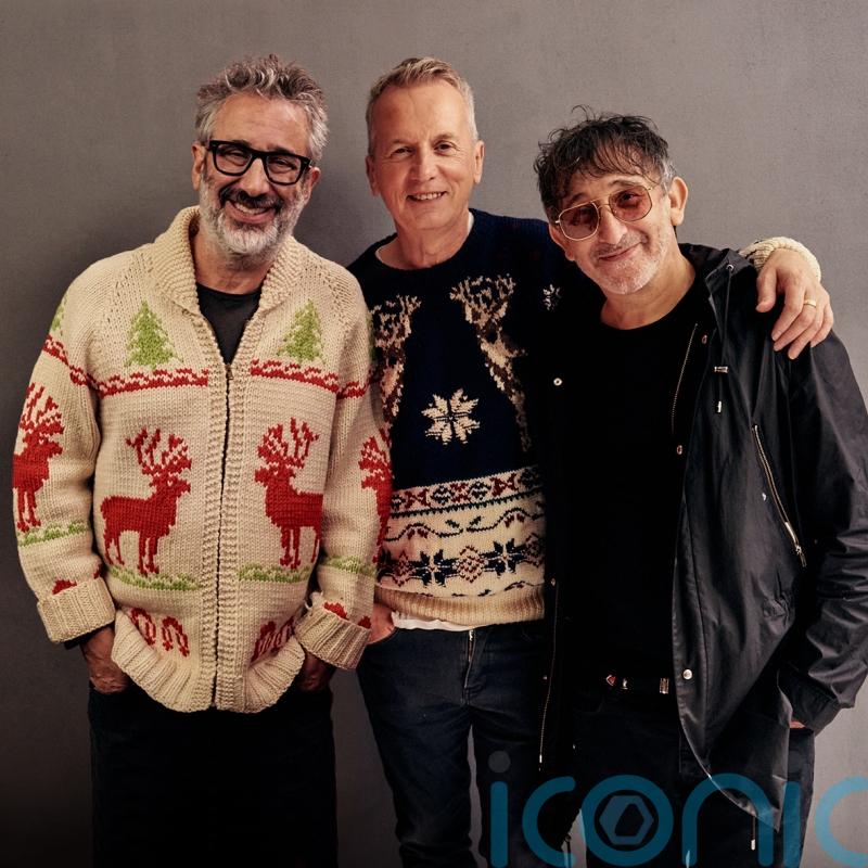 Football heroes appear in music video for festive version of Three Lions anthem
