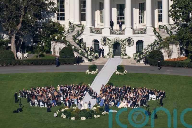Joe Biden’s granddaughter marries in White House wedding