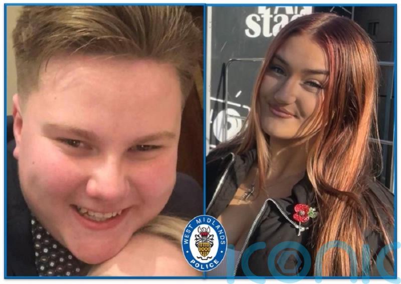 Police name two teenagers who died when they were struck by a car
