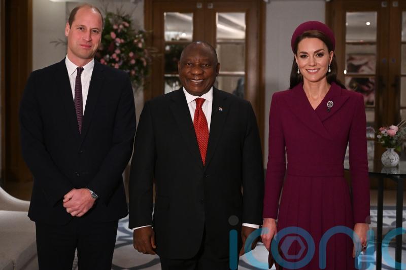 Kate in Diana’s Prince of Wales feathers jewel for first state visit in new role