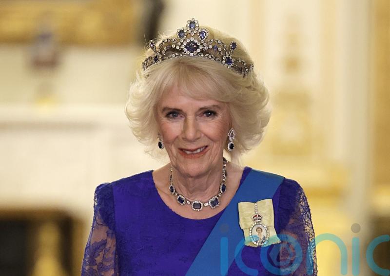 Kate and Camilla in tribute to late Queen with sparkling jewels at state banquet