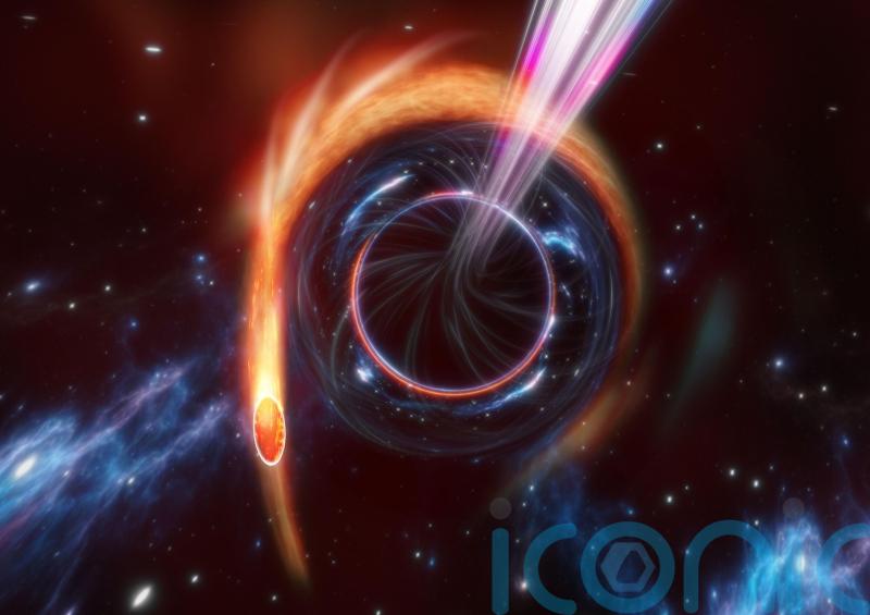 Star ‘squeezed like toothpaste tube’ by supermassive black hole in cosmic show