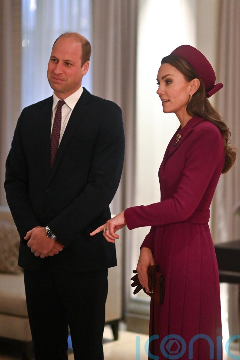 William and Kate in US for Earthshot Prize as prince’s godmother faces race row
