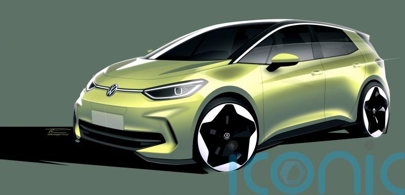 Volkswagen previews updated ID.3 ahead of 2023 debut