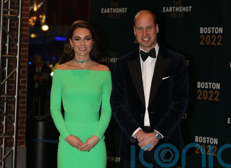 Kate dazzles in rented green gown at Earthshot Prize ceremony