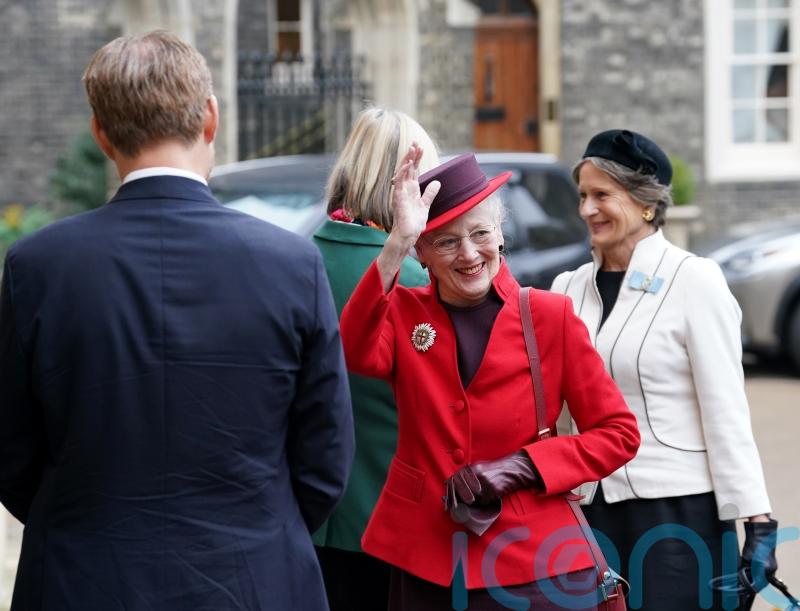 Denmark’s Queen Margrethe marks golden jubilee at London church service
