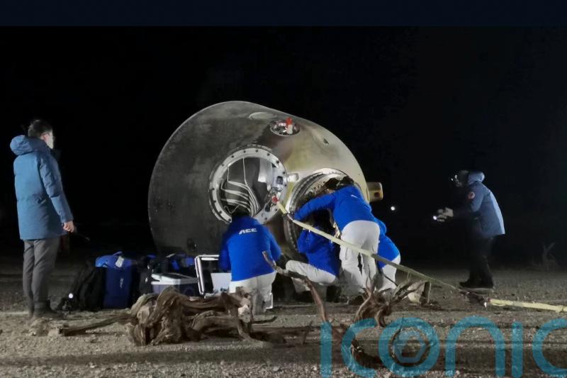 Chinese astronauts return to Earth after six-month mission