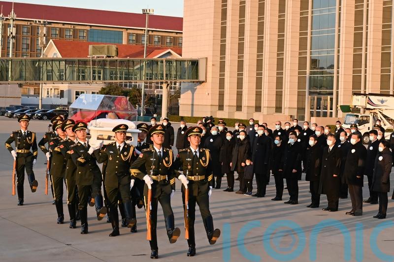 China Communist Party chiefs pay respects to former leader Jiang Zemin