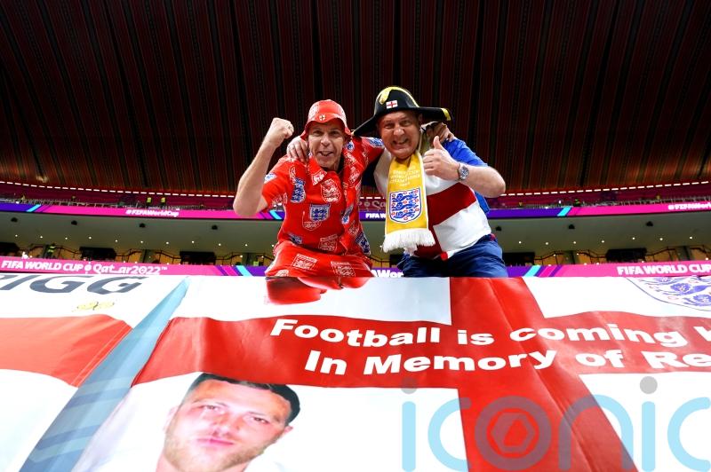 England fans pay World Cup tribute to boxing trainer who was stabbed to death