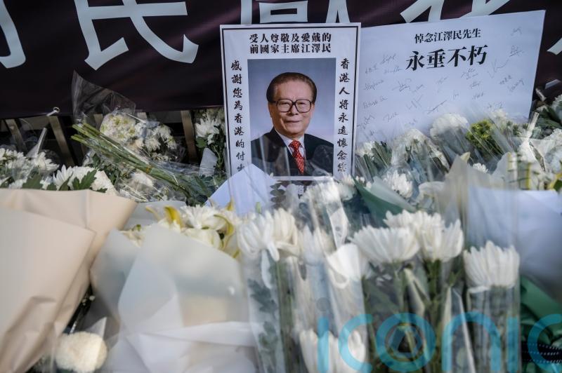 Late Chinese leader Jiang  Zemin hailed in memorial service