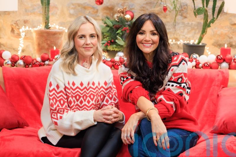 Martine McCutcheon helps woman who lost voice box to cancer sing Christmas carol