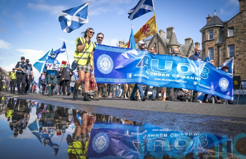 Support for Scottish independence up to 56%, poll suggests