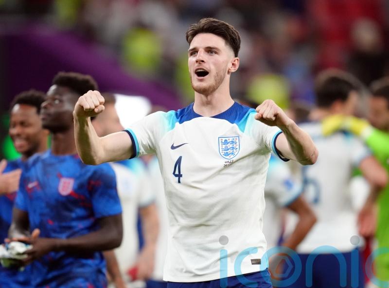 England boosted by Declan Rice’s return to training