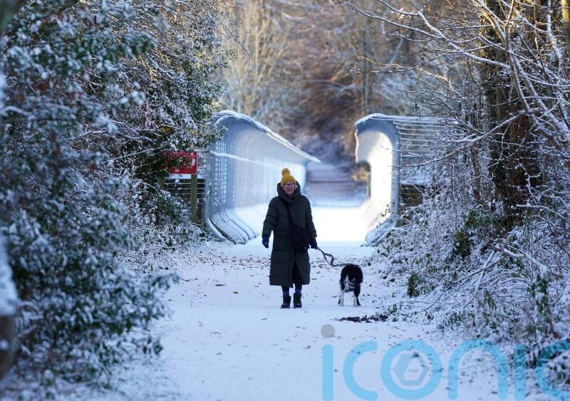 Snow could hit southern England as ice cold temperatures drop to minus 10C