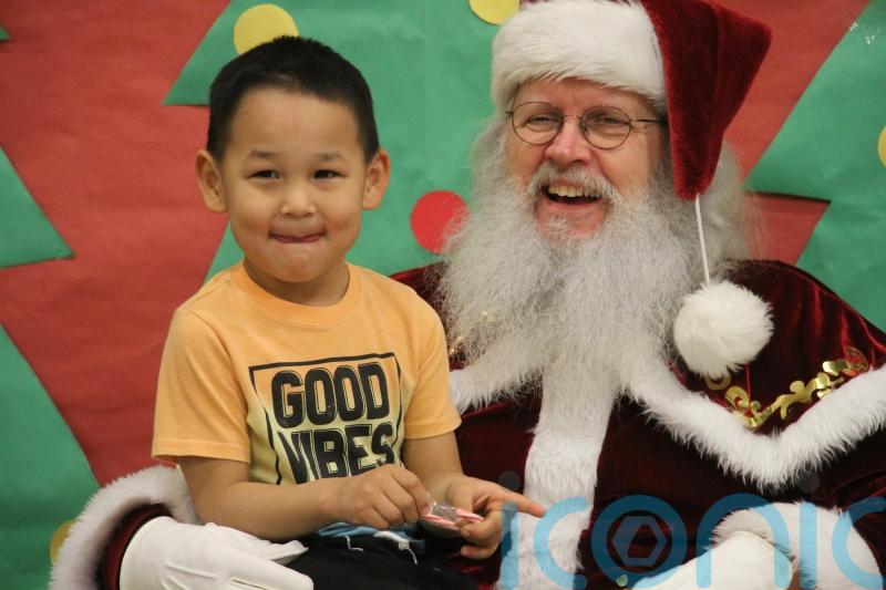 Santa visit brings joy to frosty Alaskan village
