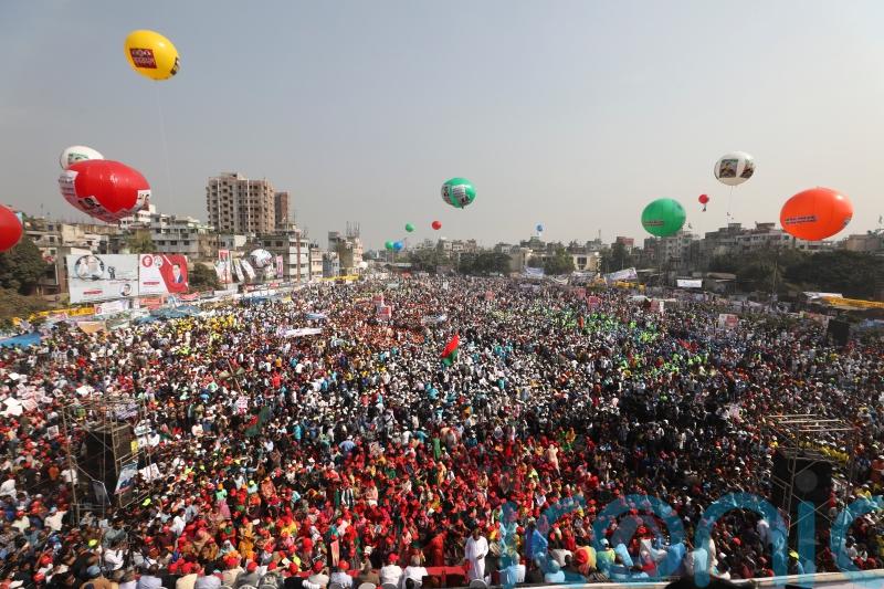Tens of thousands in Bangladesh capital to demand departure of PM Hasina