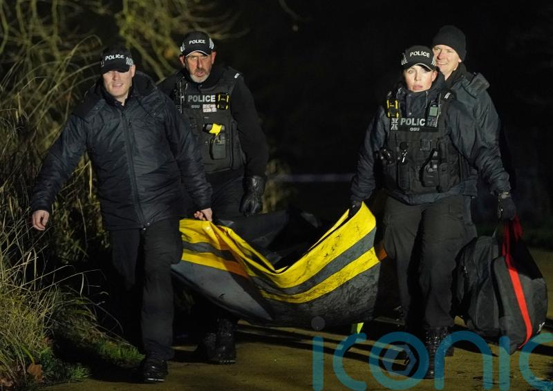 Four children critical in hospital while search continues at frozen lake