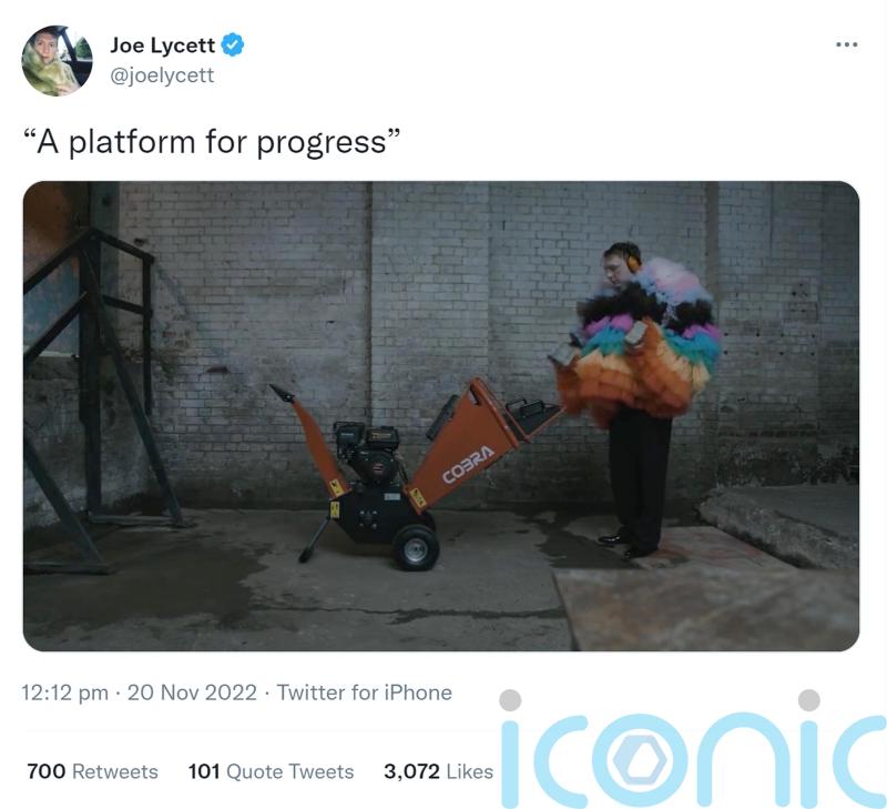 Comedian Joe Lycett criticises FA in wake of ‘shredding’ stunt