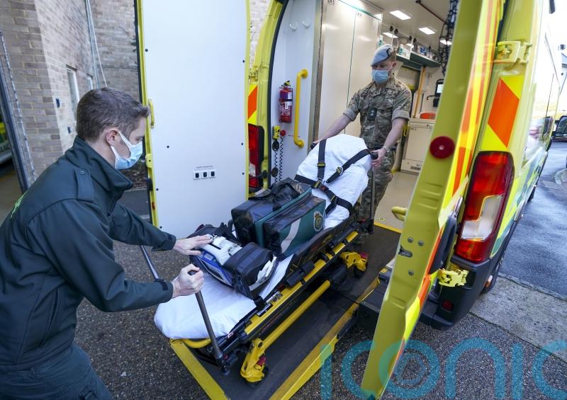 Military has just 40 paramedics qualified to work in NHS
