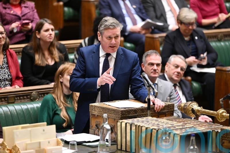 Nursing strikes are a ‘badge of shame’ for Sunak’s Government, Starmer says