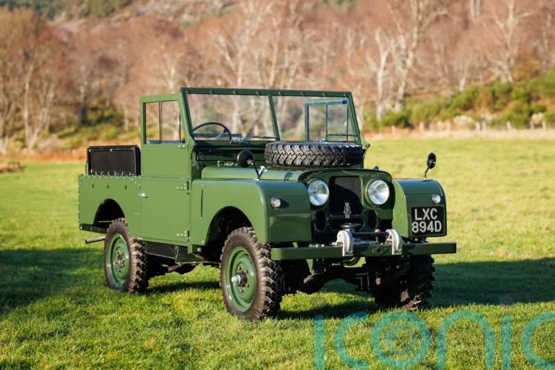 Land Rover used by the Queen coming up for auction