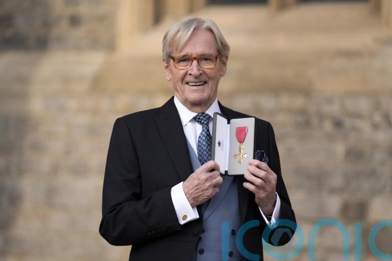 Soap star William Roache compares workloads with King at investiture ceremony