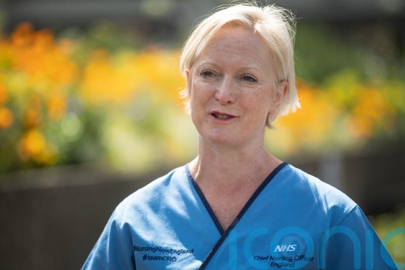 England’s chief nursing officer Ruth May offers support to striking nurses