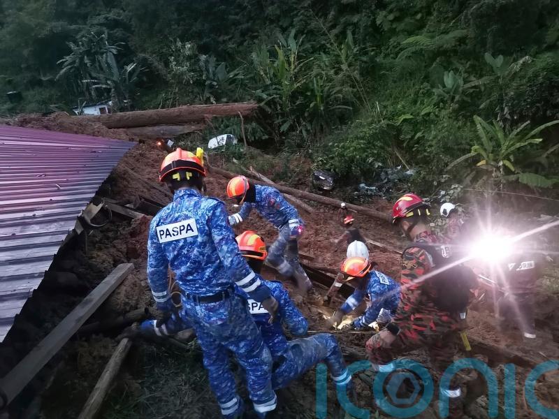 Dozens feared buried alive after landslide hits campsite north of Kuala Lumpur