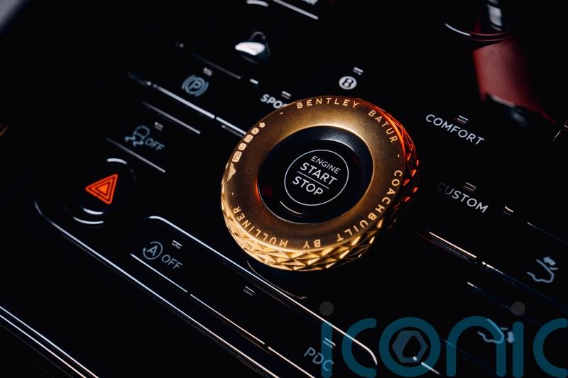 Bentley includes 3D-printed gold in new Batur