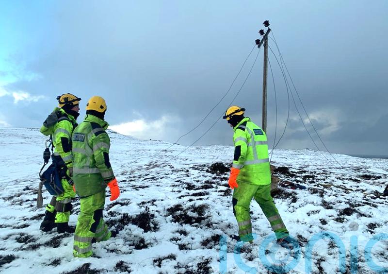 Just 118 homes left without power on Shetland as reconnection expected on Sunday