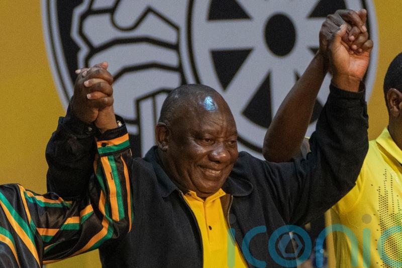 South African President re-elected leader of ruling ANC party