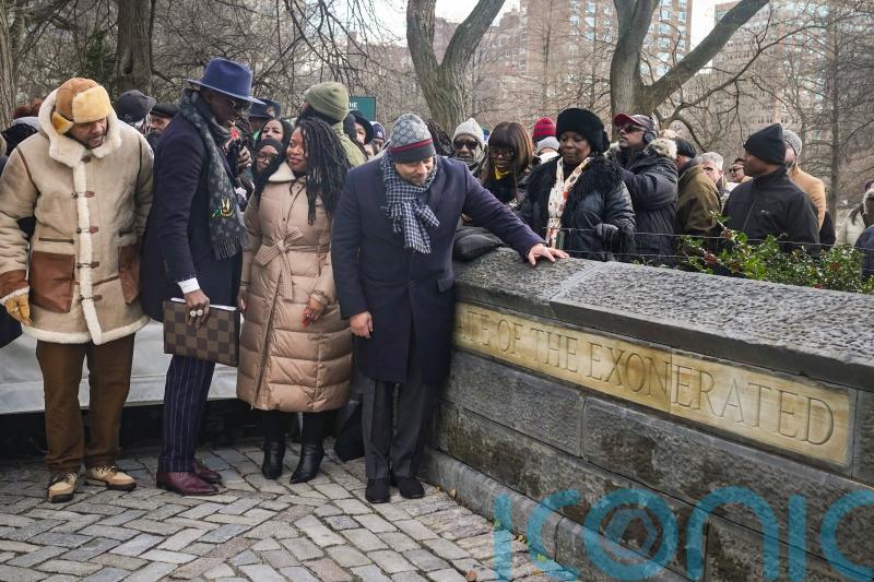 Central Park entry gate commemorates the ‘Exonerated Five’