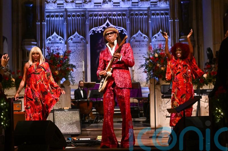 Nile Rodgers and Chic help raise £125,000 for music therapy charity