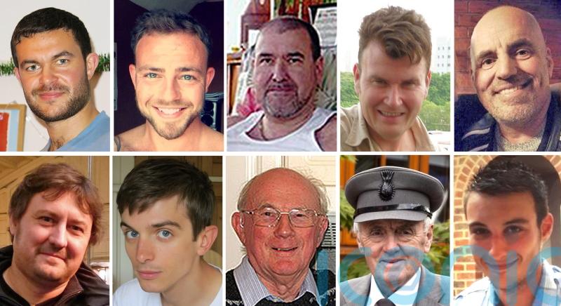 Who were the 11 victims of the Shoreham Airshow disaster?