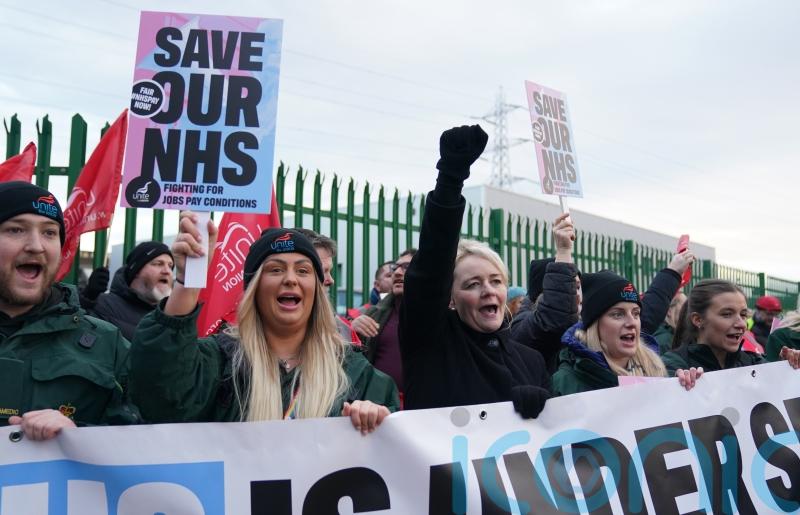 Public urged to use ‘common sense’ as ambulance workers strike