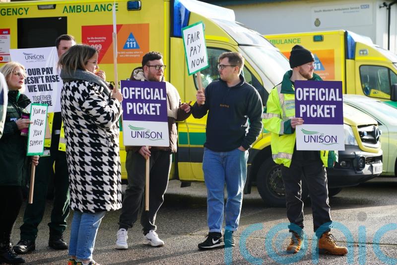 Timeline of strikes due to hit Britain over Christmas and into January